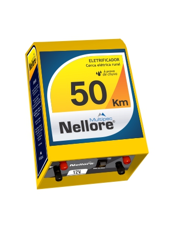 Eletrificador <b>NELLORE</b> 50 km 12 V