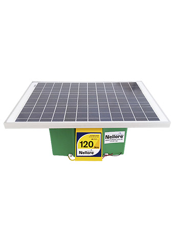 Kit Solar <b>NELLORE</b> 120 km c/Caixa de Bateria