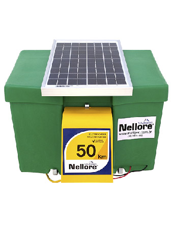 Kit Solar <b>NELLORE</b> 50 km c/Caixa de Bateria
