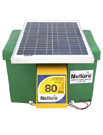 Kit Solar <b>NELLORE</b> 80 km c/Caixa de Bateria